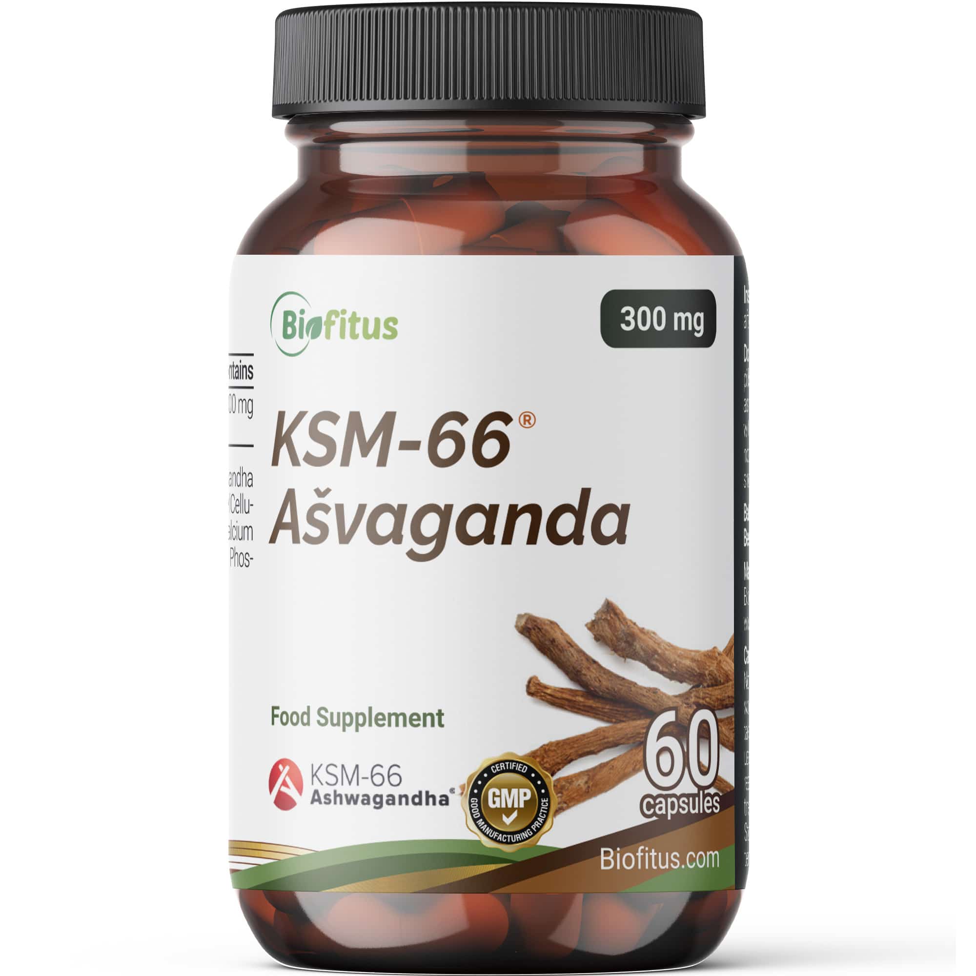 Biofitus KSM-66 Ashwagandha bottle