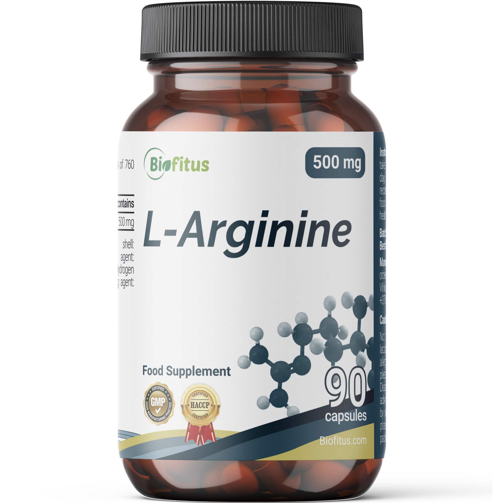 Biofitus L-Arginine bottle