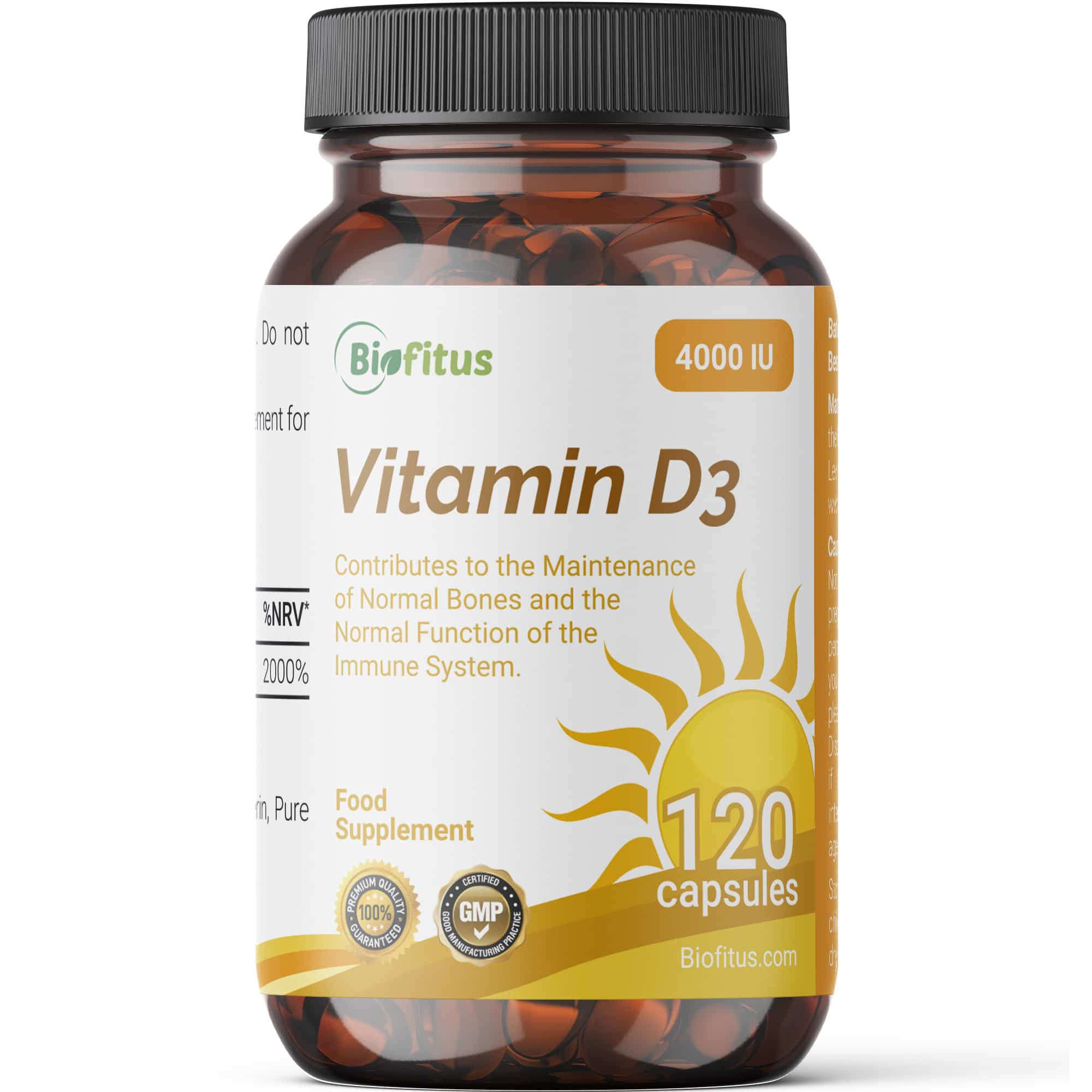 Biofitus Vitamin D3 bottle